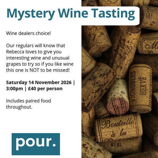 Mystery Wine Tasting  Saturday 14 November 2026