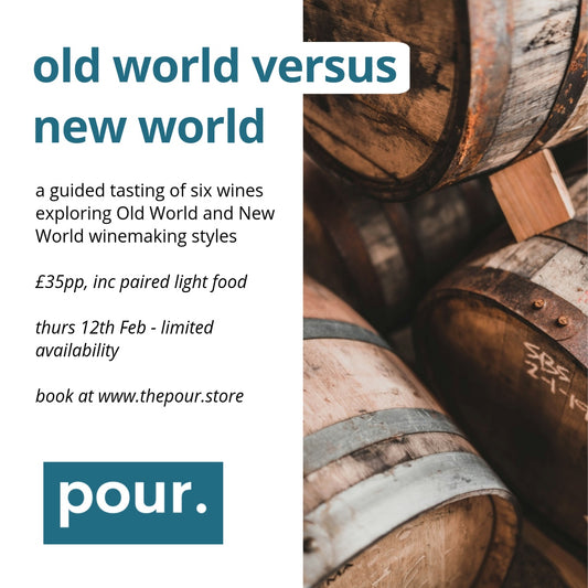 Old World vs New World Wine Tasting – Thursday 12th February