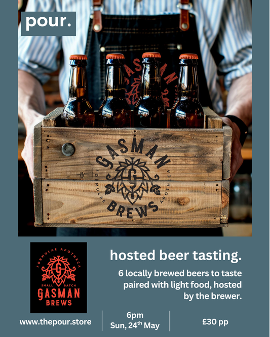 Gasman Brews Beer Tasting - May 24th 6pm
