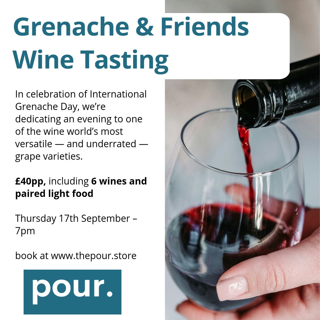 Grenache & Friends Tasting – Thursday 17th September | 7pm | £40pp